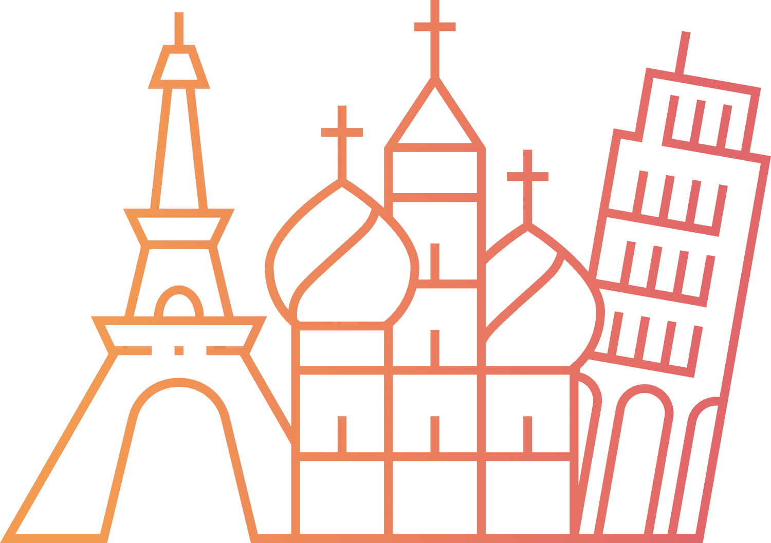 Member Care Europe Graphic Red Orange